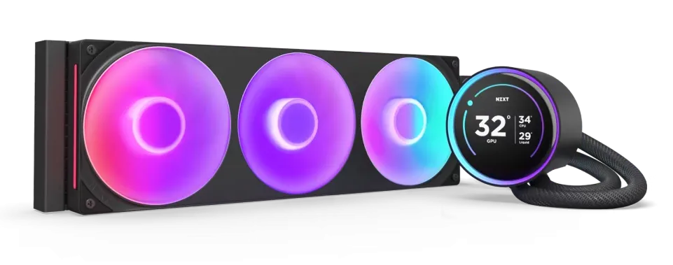 Cooler NZXT Kraken elite 360 RGB Black