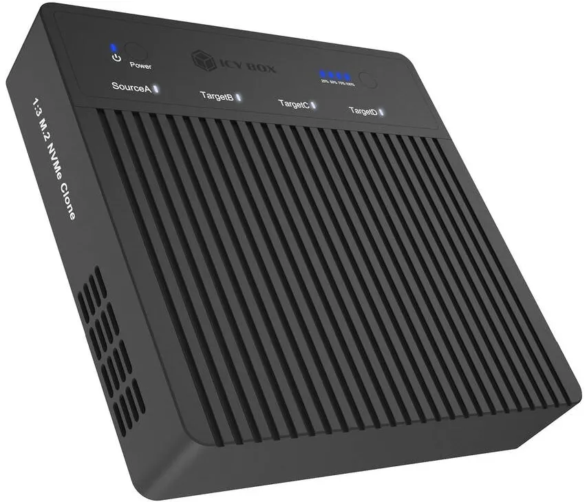 Docking Station Icy Box ICY BOX IB-4013MCL-C4 4-Bay NVMe SSD Docking
