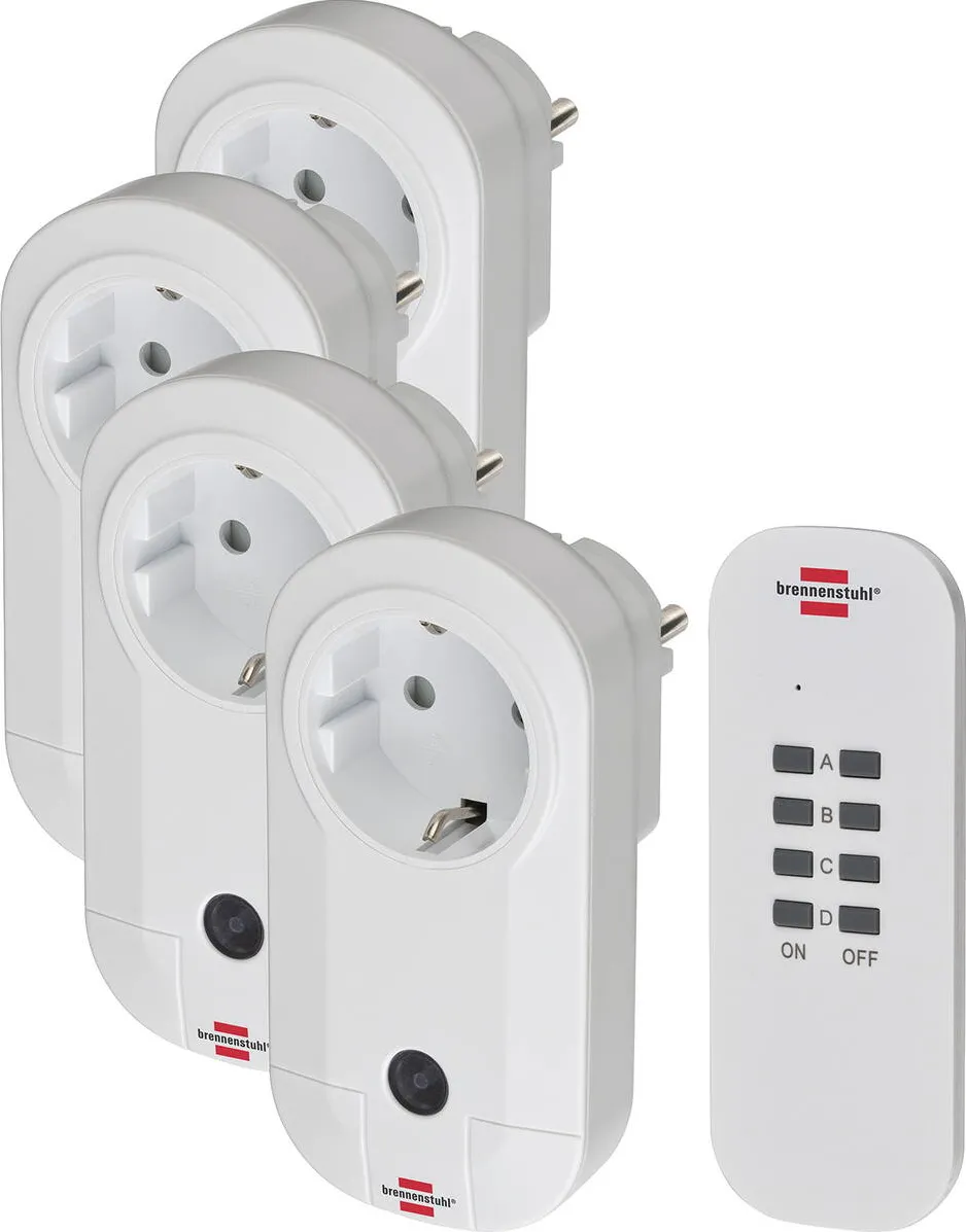 Prelungitor Brennenstuhl Set comutare wireless 1000W RC CE1 4001