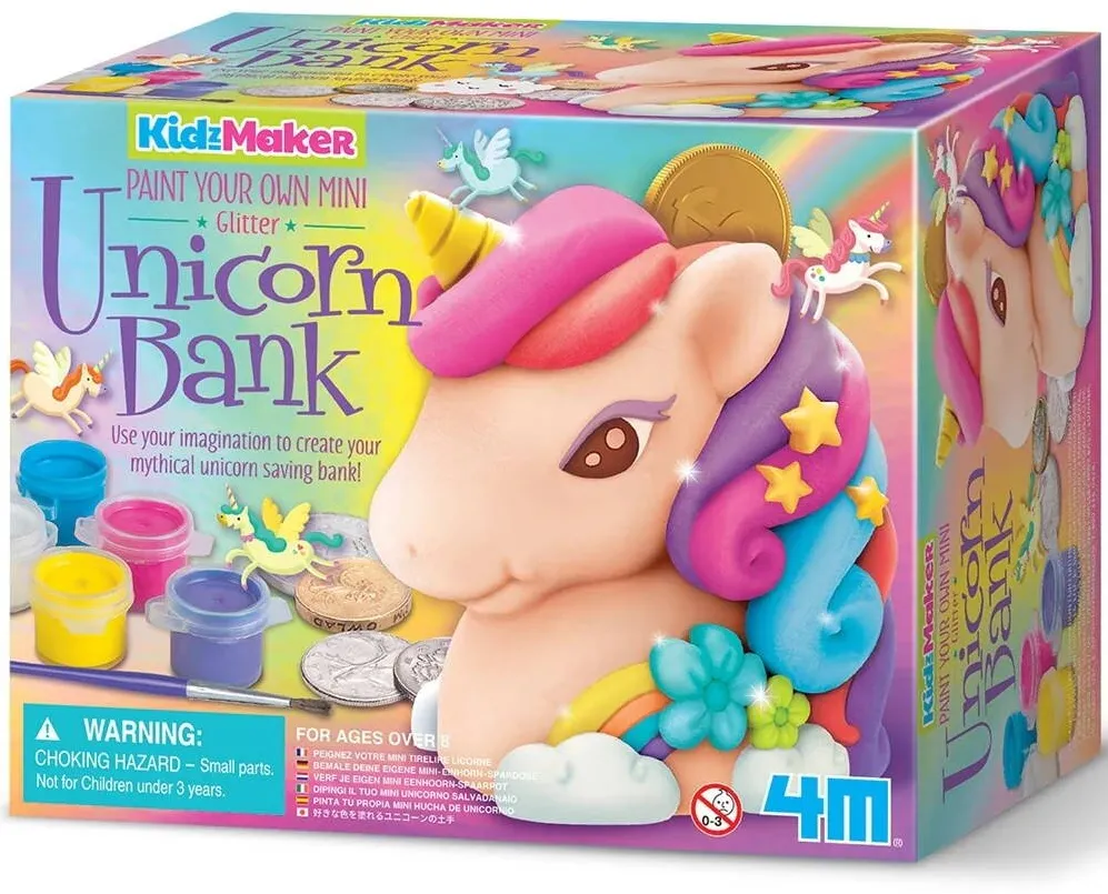 Jucarie creativa 4m Set Unicorn Bank