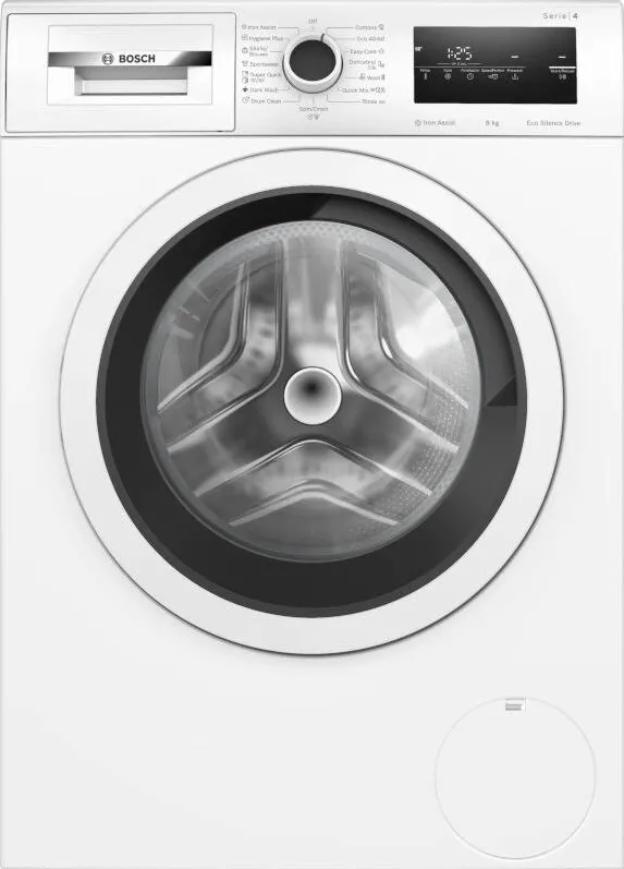 BOSCH Masina de spalat rufe Bosch WAN24170BY, 8 kg, 1200 RPM, Clasa A, EcoSilence Drive, Iron Assist, SpeedPerfect, Alb