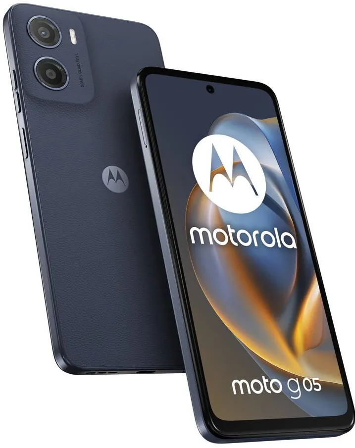 Smartphone MOTOROLA moto g05 16.9 cm (6.67") Dual SIM Android 15 4G USB Type-C 4 GB 128 GB 5200 mAh Blue