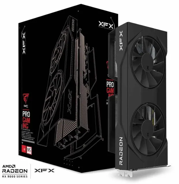 Placa Video XFX Swift RX 9060XT OC 16GB
