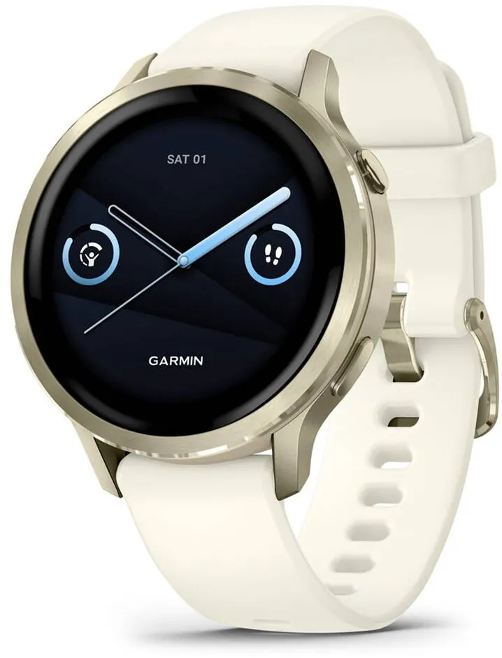 Smartwatch Garmin Garmin Venu 4 3.05 cm (1.2") AMOLED 41 mm Digital 390 x 390 pixels Touchscreen Gold Wi-Fi GPS (satellite)