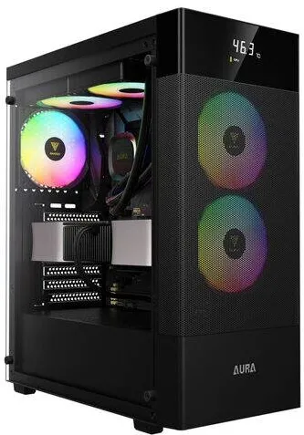 Carcasa PC Gamdias Carcasa Gamdias Aura GC5 Elite aRGB neagra