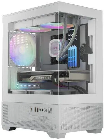 Carcasa PC Gamdias Aura GC9M Elite aRGB alba