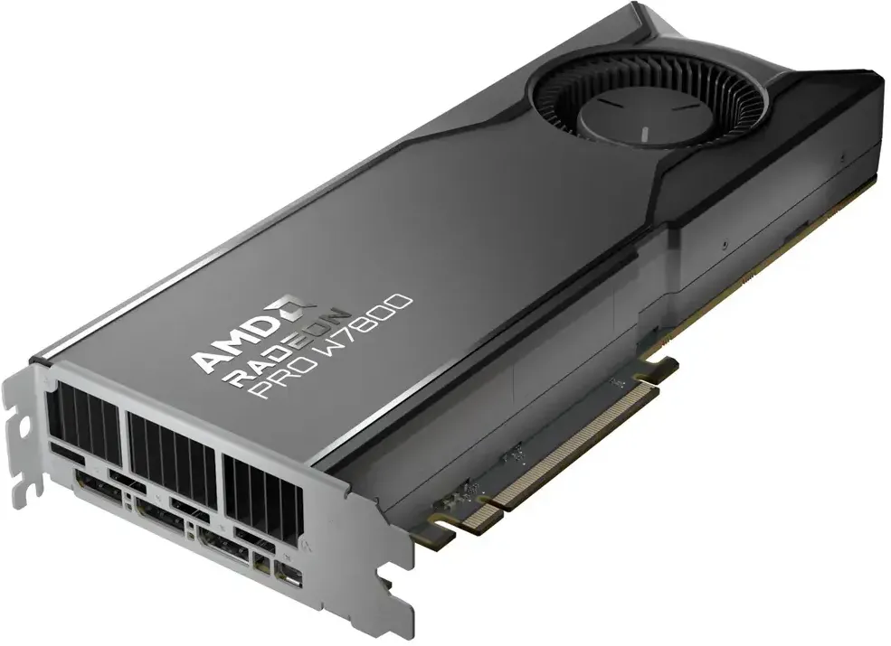 Placa video profesionala AMD Radeon PRO W7800 32GB GDDR6 256-bit
