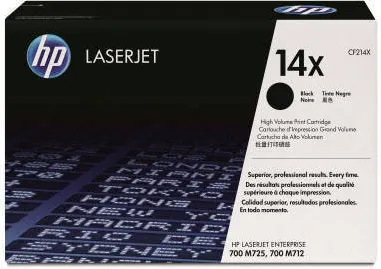 Toner imprimanta HP 14X Black