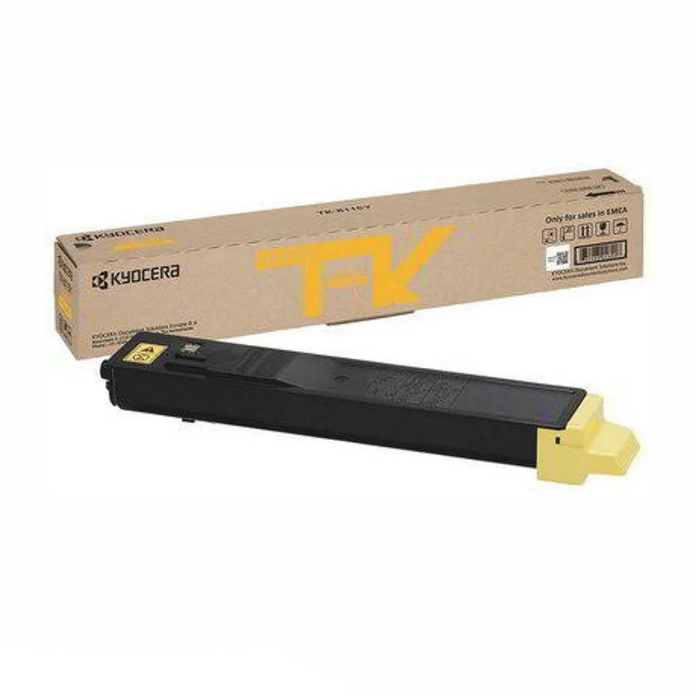 Toner imprimanta KYOCERA YELLOW TK-8115Y 6K ORIGINAL KYOCERA M8124CIDN