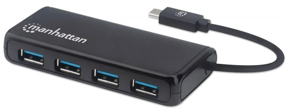 Hub USB MANHATTAN  4-Port USB 3.2 Gen 1