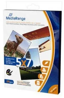 Hartie Foto MediaRange Foto Papier hochglänzend 13x18cm 220g 50 Blatt