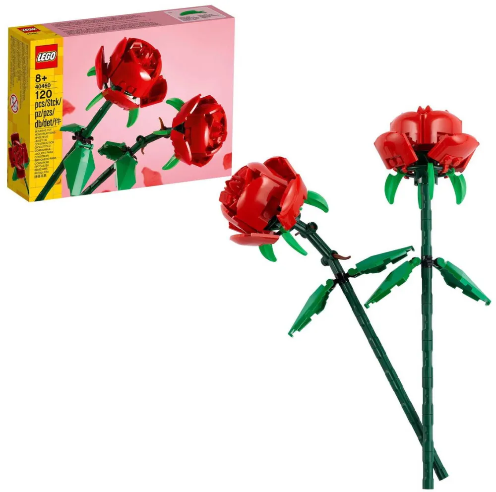 Set constructie LEGO, trandafiri 40460