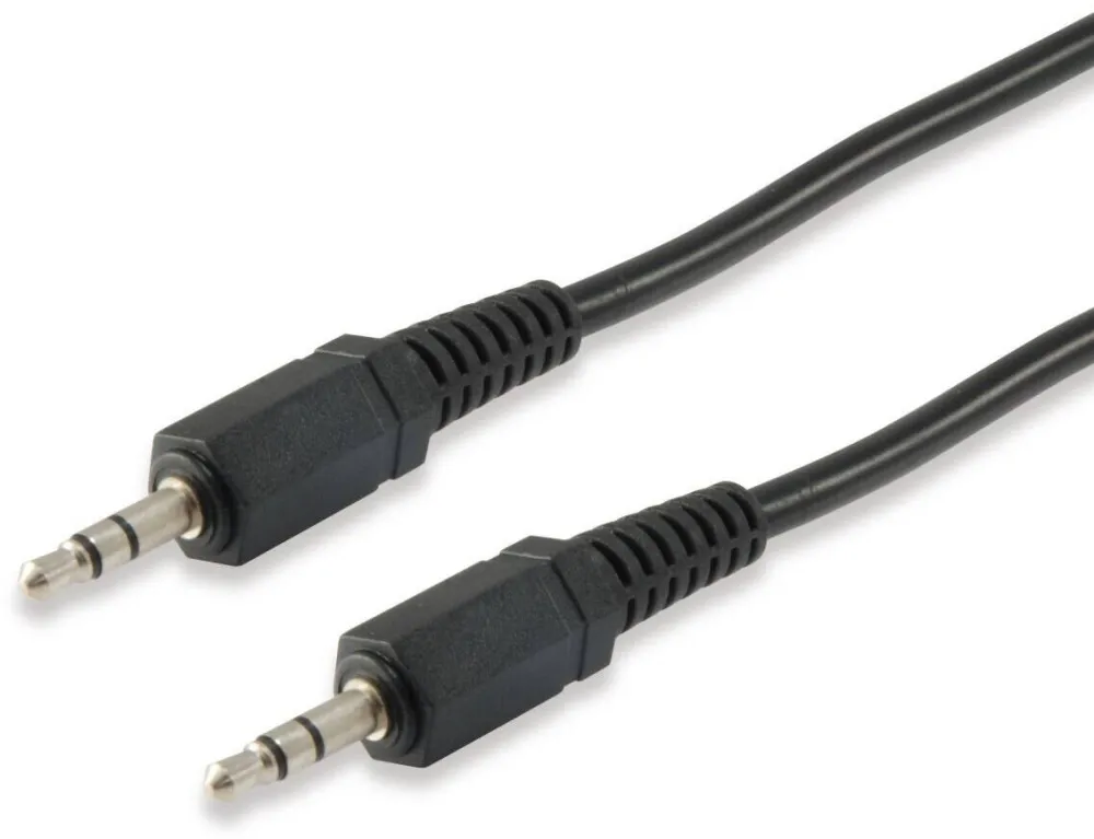 EQUIP Audiokabel 3.5mm St/St 2.50m Polybeutel