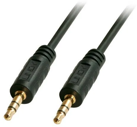Lindy Audiokabel 3.5mm/3m 3.5 mm-Klinke m/m vergoldet