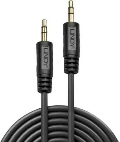 Lindy Audiokabel Stereo 3.5mm/3.5mm M/M 0.25m