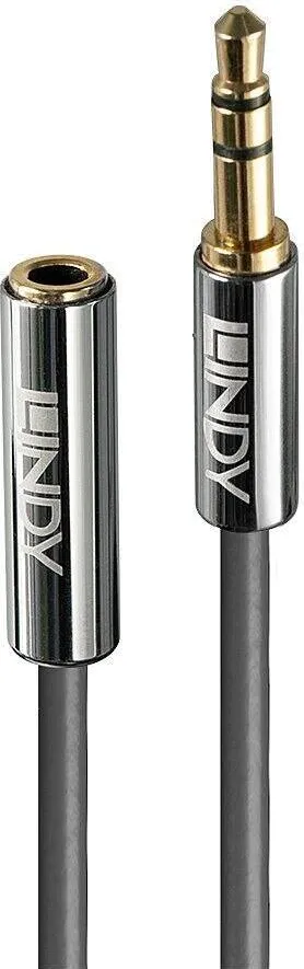 Lindy Verlängerungskabel 3.5mm Cromo line 1m