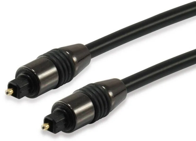 EQUIP Audiokabel optisches Toslink St/St 5.0m schwarz