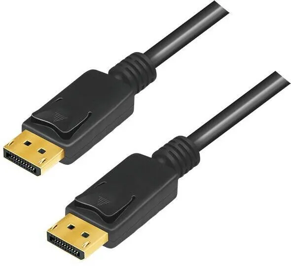 Logilink Logilink DisplayPort-Kabel, DP/M zu DP/M, 8K/60 Hz, schw. 5m