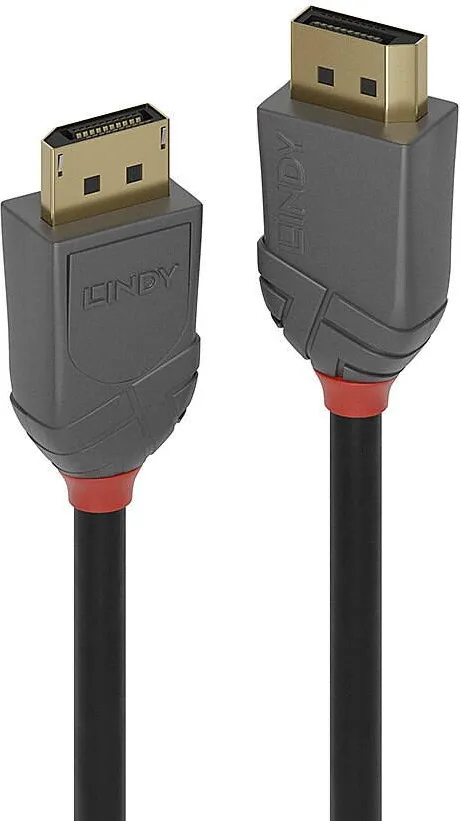 Lindy DisplayPort 1.2 Kabel, Anthra Line 7.5m