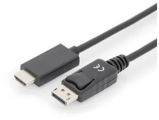 Assmann DIGITUS DisplayPort Adapterkabel DPort -> HDMIA St/St 8K 1m