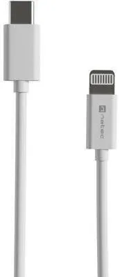 Natec LIGHTNING(M)->USB-C(M) CABLE 2M WHITE MFI PRAT