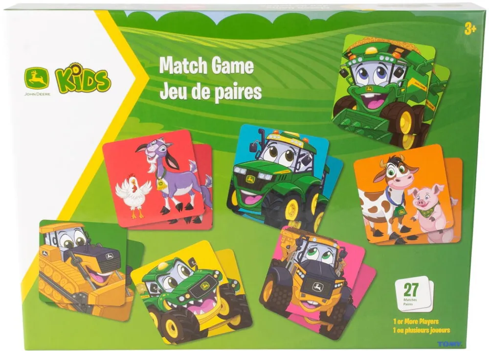 Jucarie creativa TOMY JOHN DEERE-JOC DE POTRIVIRE