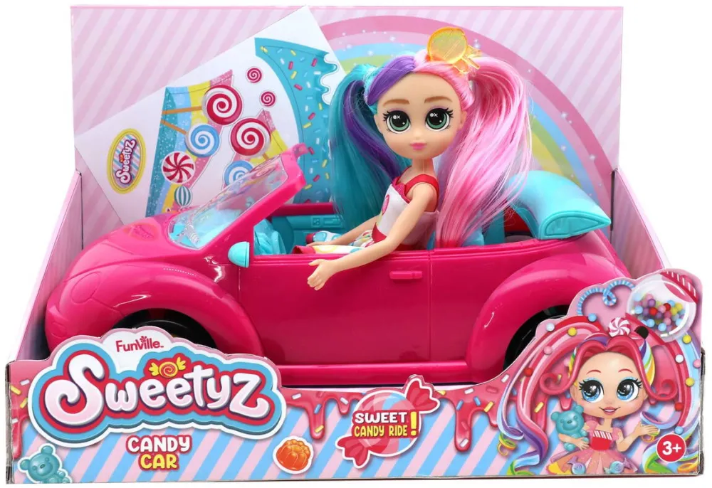 SWEETYZ PAPUSA SWEETYZ  SI MASINA DECAPOTABILA