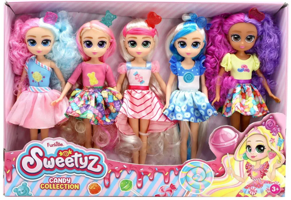 SWEETYZ SET 5 PAPUSI, SWEETYZ, 23 CM