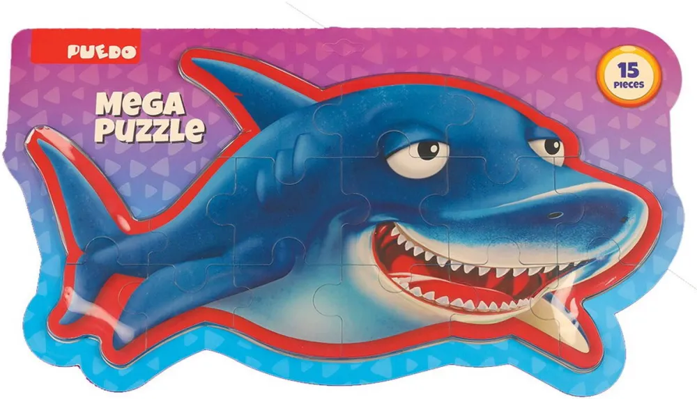 Puzzle PUEDO TOYS PUZZLE MEGA, 15 PIESE