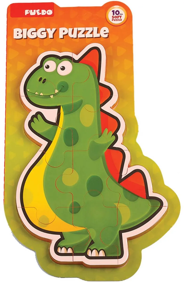 Puzzle PUEDO TOYS PUZZLE MAXI, 10 PIESE- VERDE