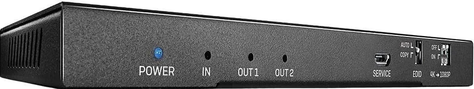 Adaptor Lindy 2 Port HDMI 2.0 18G Splitter