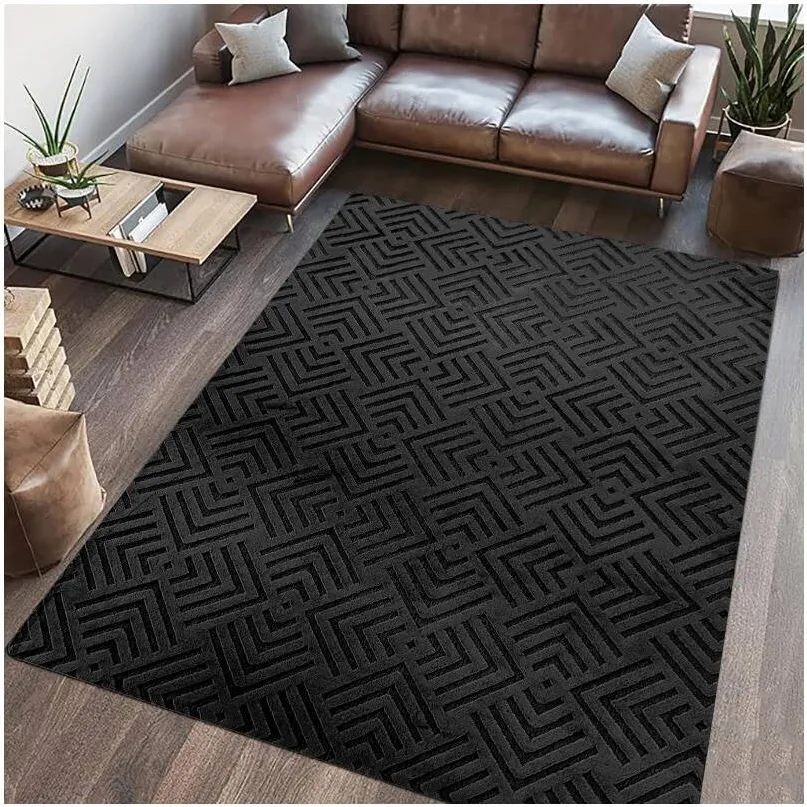 HEINNER Covor blanita Dover 160X230 cm black