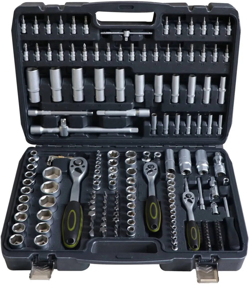 HEINNER Hr trusa 172 piese cr-v (1/4",3/8"&1/2")