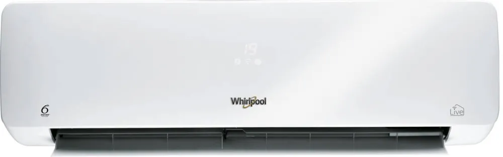 WHIRLPOOL Aparat de aer conditionat Whirlpool SPIW309A2WF, 9000 BTU, Clasa A++, Functie incalzire, Control Wi-Fi, 6Th Sense, Filtru HEPA + Catechin, Control umiditate, R32