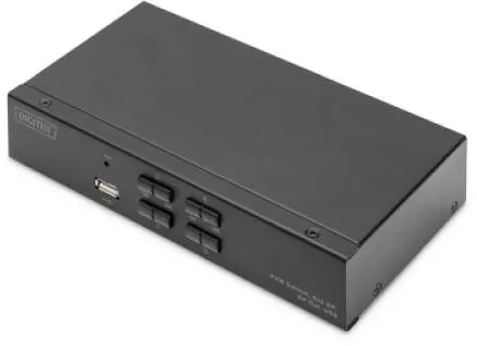 Switch Digitus Switch Digitus KVM 4x1 DP, DP Out,USB 4xSp./Micro