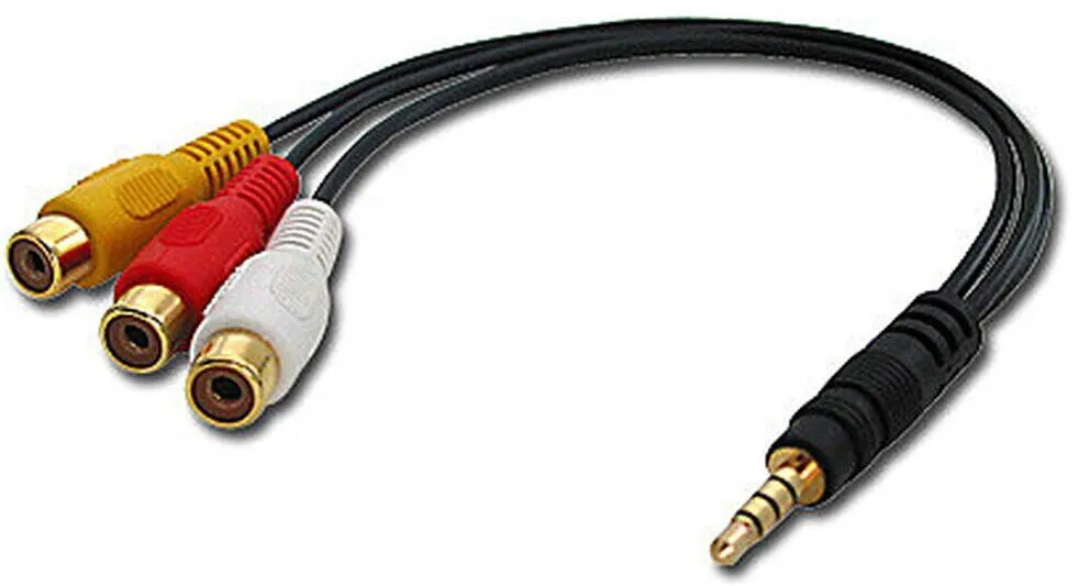 Adaptor Lindy Adap Lindy AudiVideo Adap Lindyter 3,5-3xRCA