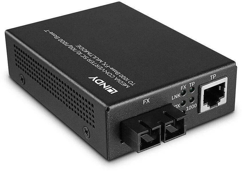 Adaptor Lindy Adap Lindy Media Converter SC 1000 Base-FX