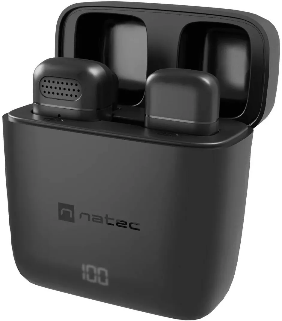 Microfon Natec Mobile microphone HOPPER lavalier wireless lightning