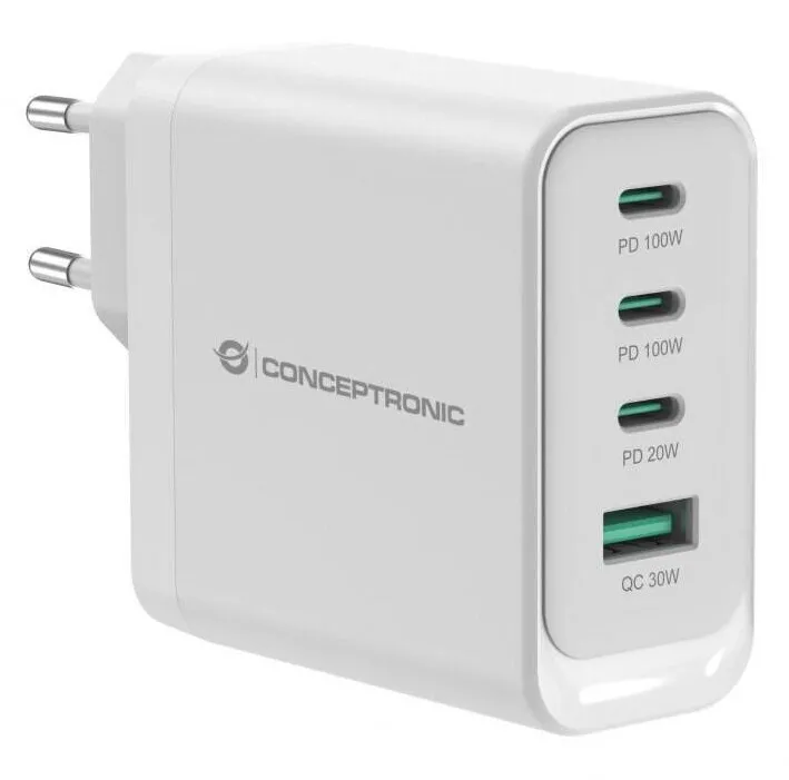 CONCEPTRONIC ALTHEA22W100 4-Port 100W GaN USB PD Charger
