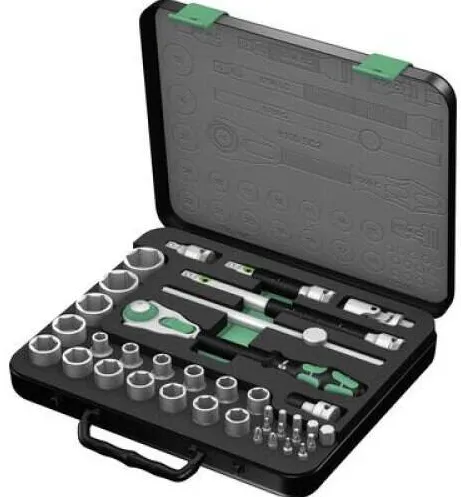 WERA WERA 8100 SC 2 Zyklop Speed Ratchet set 1/2  drive metric
