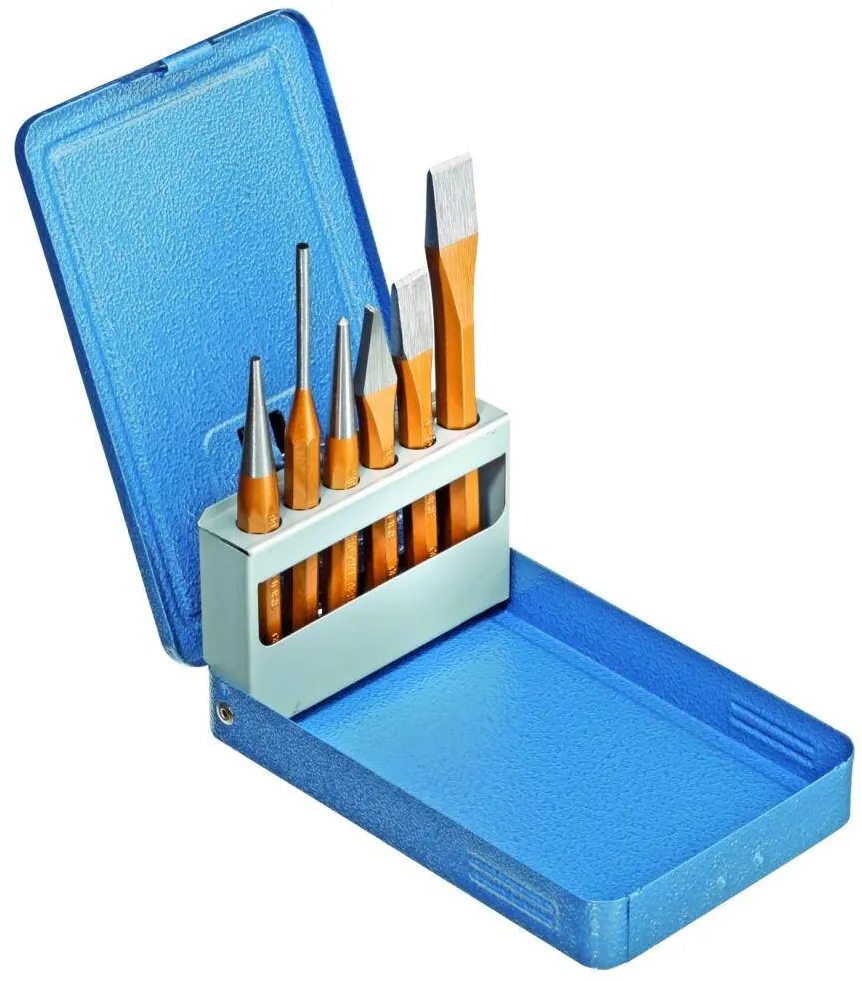 Gedore Tool Set in a metal folding cassette, 6 pieces