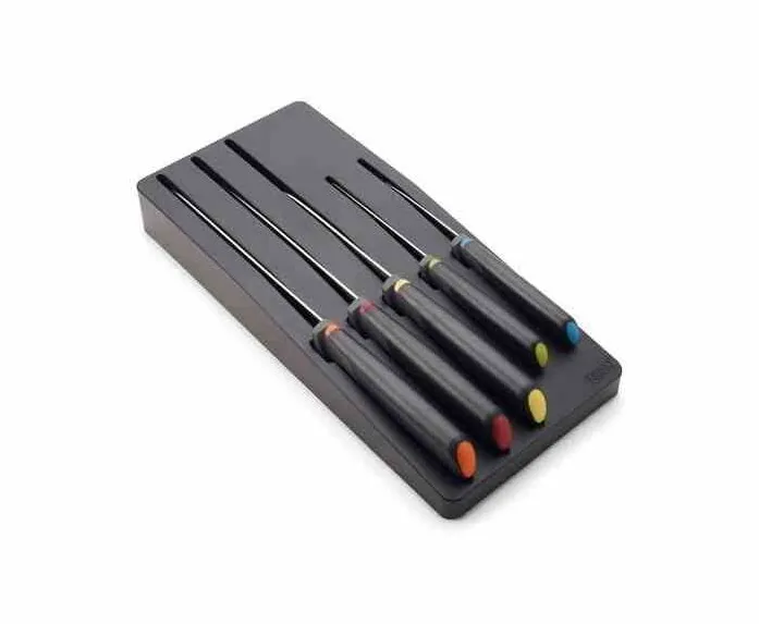 JOSEPH JOSEPH Elevate Store 5-pc Mul.Knife Set w/InDrwr Strg Tray