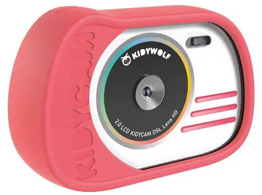 Aparat foto compact Kidywolf Photo and Video Camera pink
