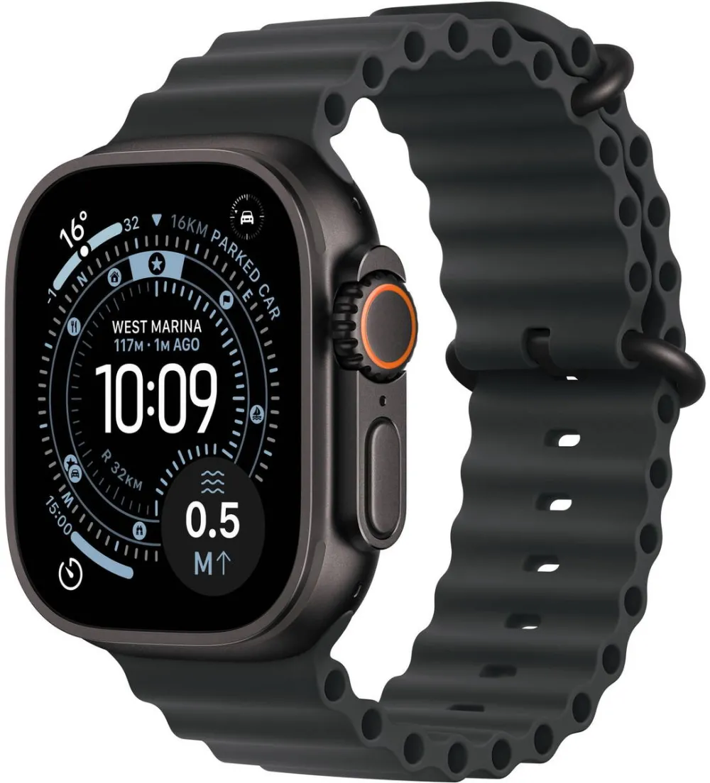 Smartwatch Apple Apple Watch Ultra 3 49mm GPS+5G Titan Ocean  black/black