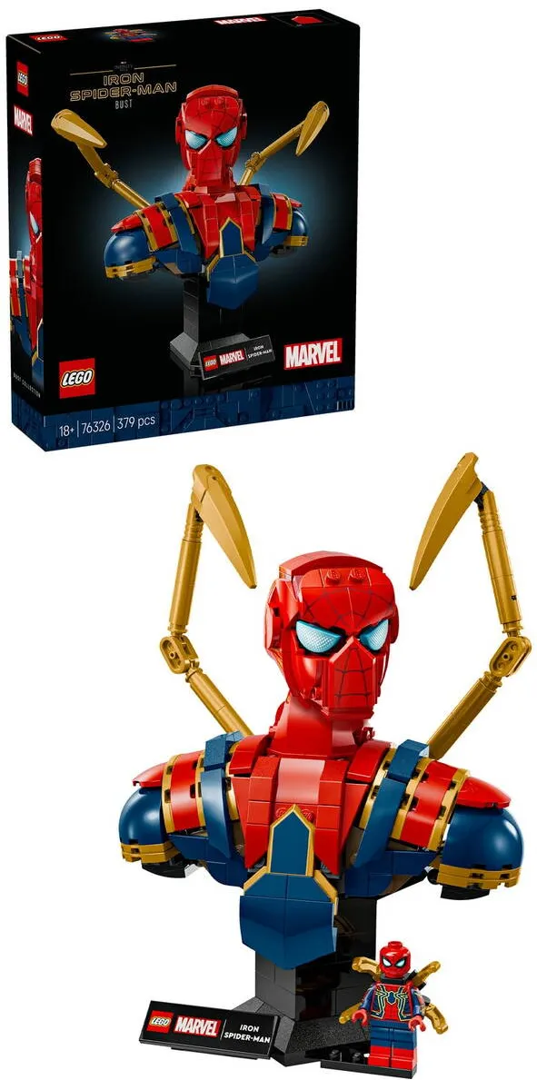 LEGO Iron Spider-Man Bust