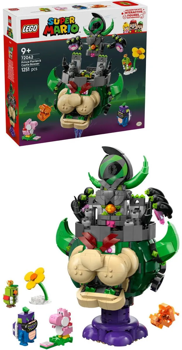 LEGO Bricks Super Mario 72042 Prince Florian & Castle Bowser