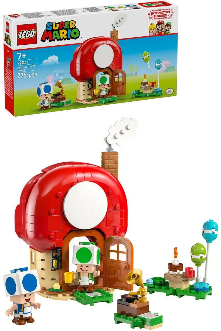 LEGO Bricks Super Mario 72041 Party at Toads House
