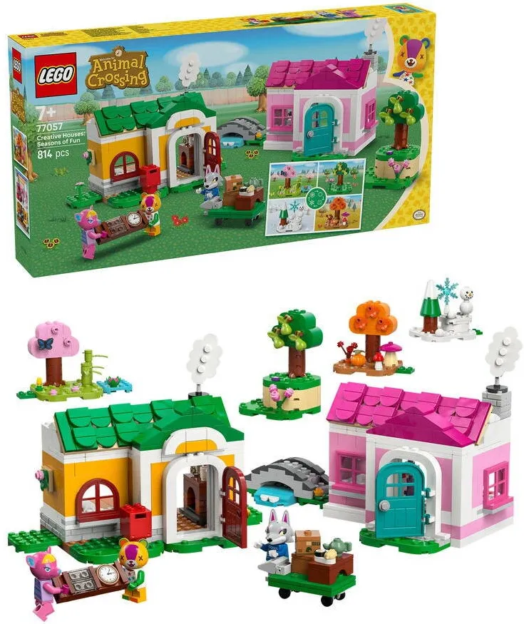 LEGO Animal Crossing 77057 Creative Houses: Seasons of Fun
