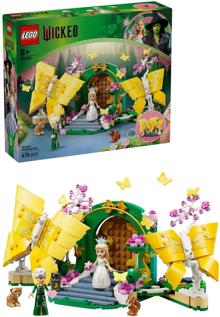 LEGO Klocki Wicked 75688 Dzień ślubu Glindy