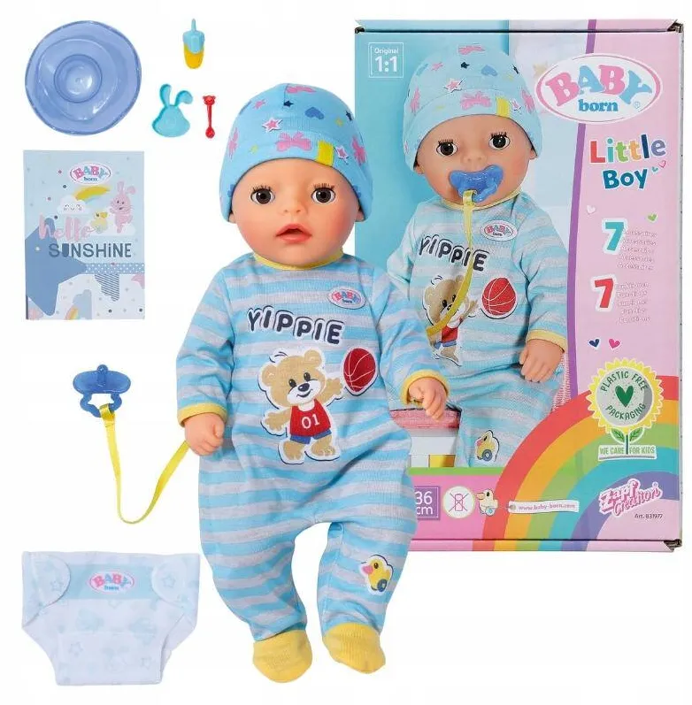 Zapf Doll BABY born Little Boy 36 cm